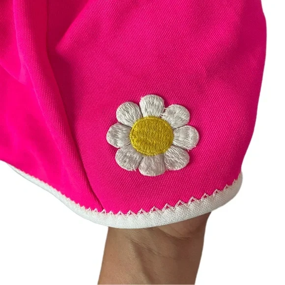 Vintage Catalina 70’s Bombshell MCM Mod Women’s One-Piece Bathing Suit Hot Pink - Picture 5 of 17